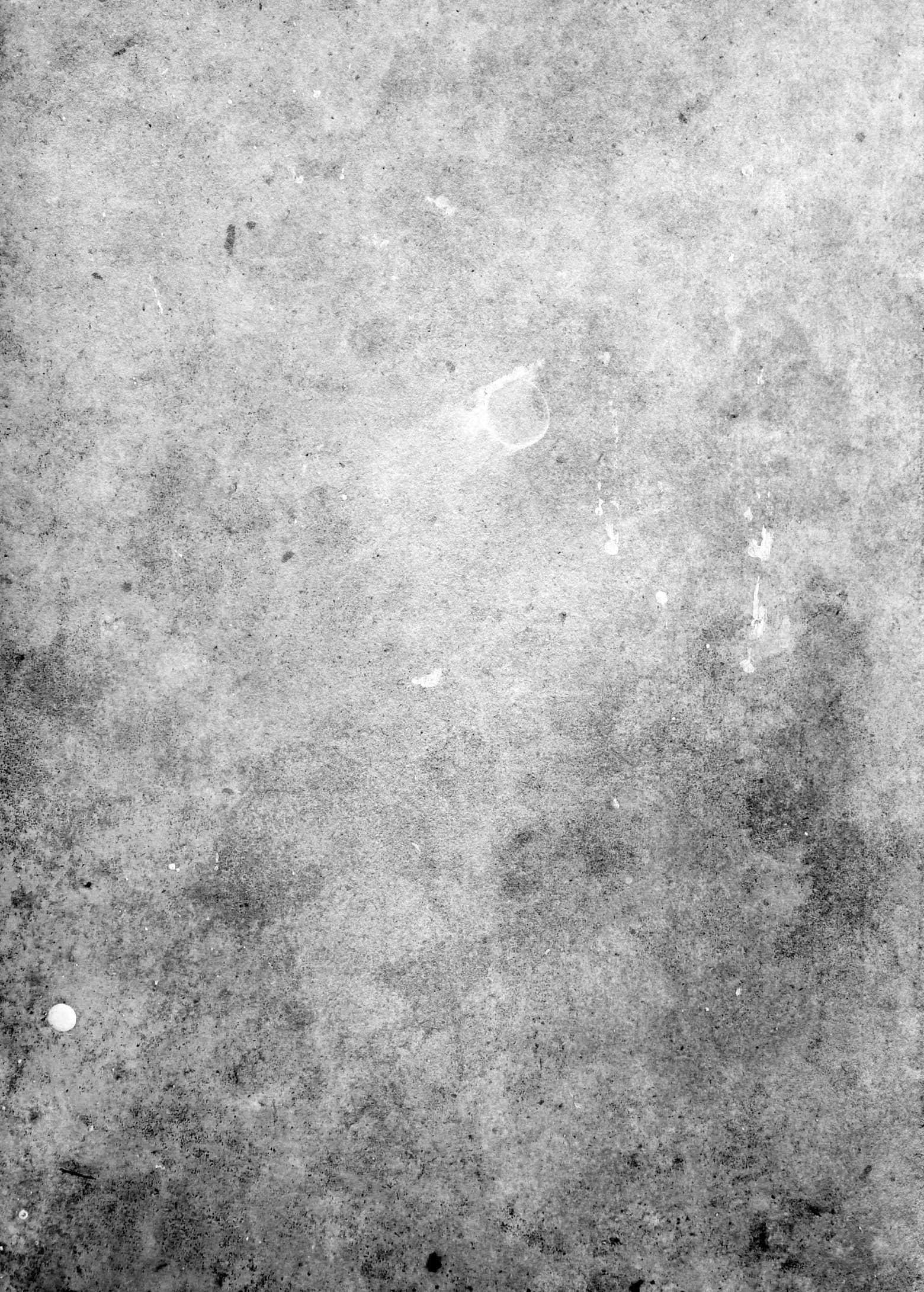 White Grunge 桌布 壁紙 — 風化灰色混凝土表面，帶有細微污漬和紋理變化。