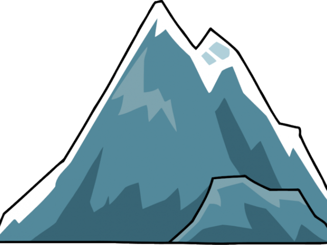 風格化山峰插畫 壁紙