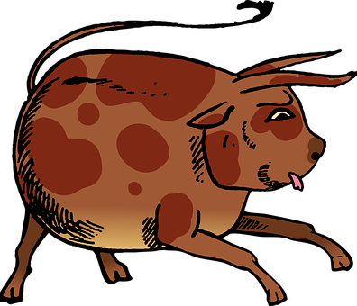 風格化神話生物插圖 壁紙