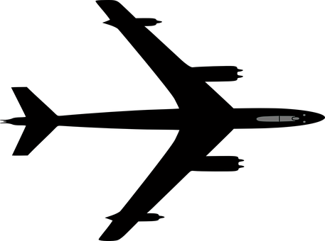 飛機窗外視角中的太空船 壁紙