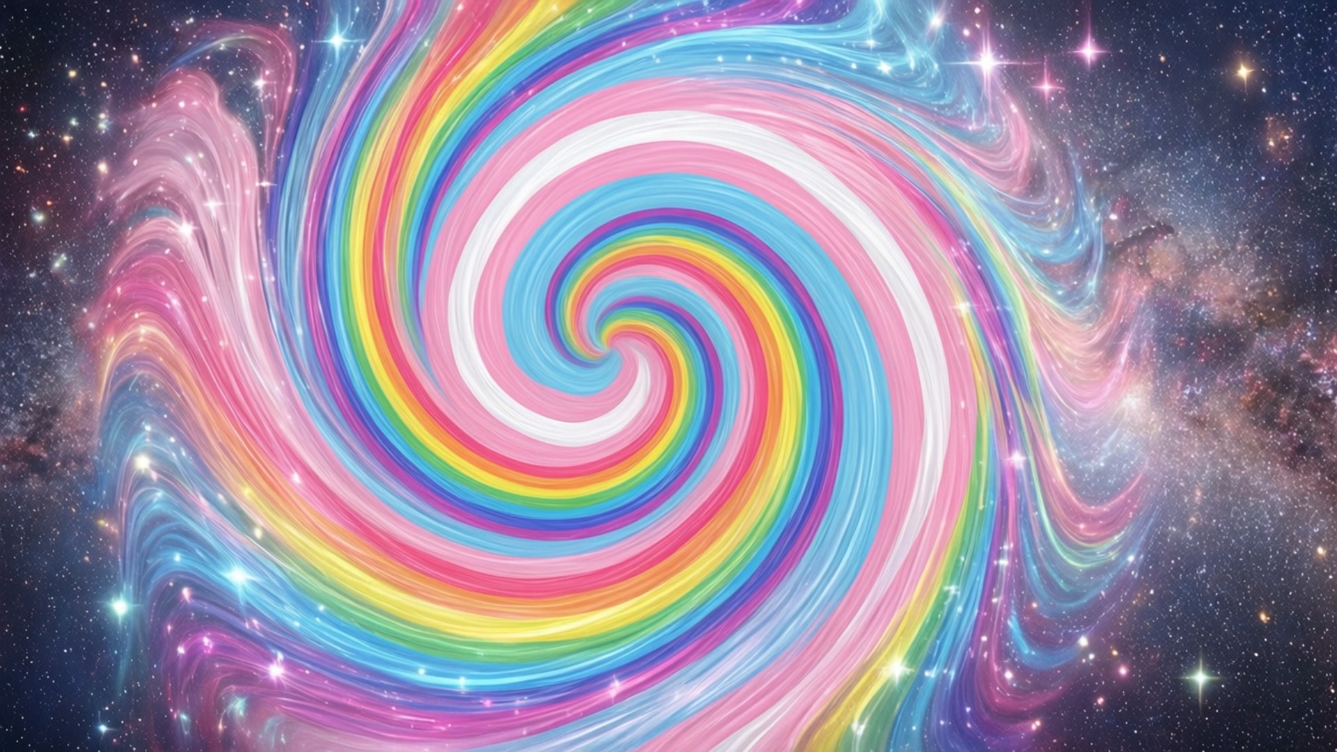 驕傲旋轉星系 壁紙