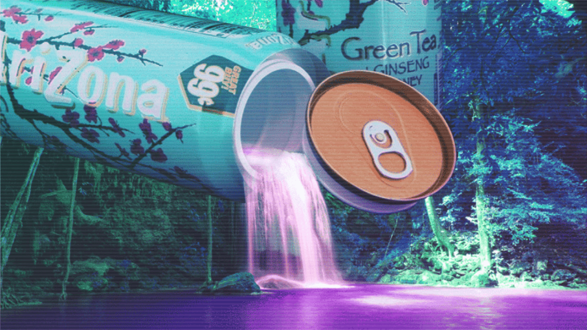 體驗夢幻粉彩氛圍，這款美學背景令人心曠神怡。 壁紙
