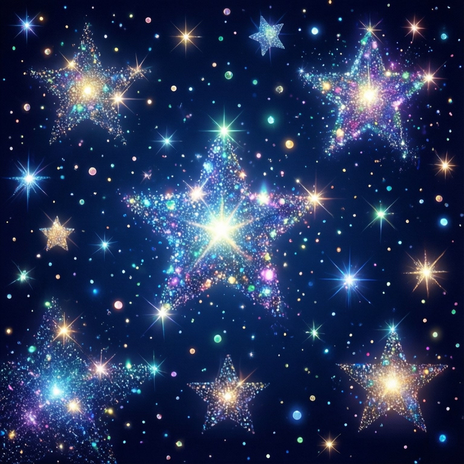 魔法星光閃爍 壁紙