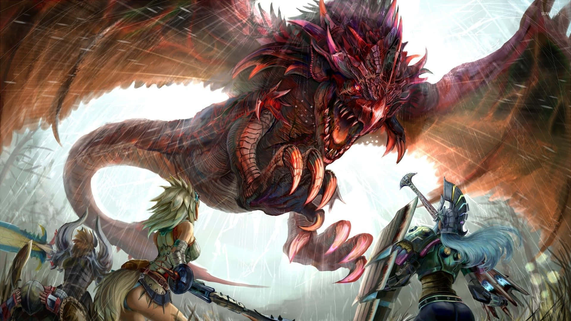 魔物獵人世界背景 壁紙
