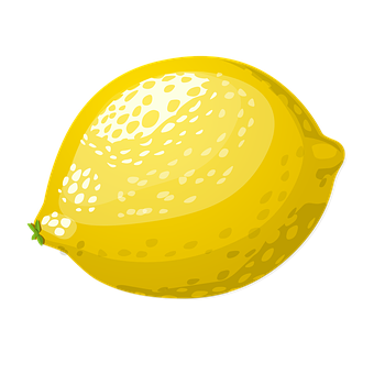 黃檸檬插畫 壁紙