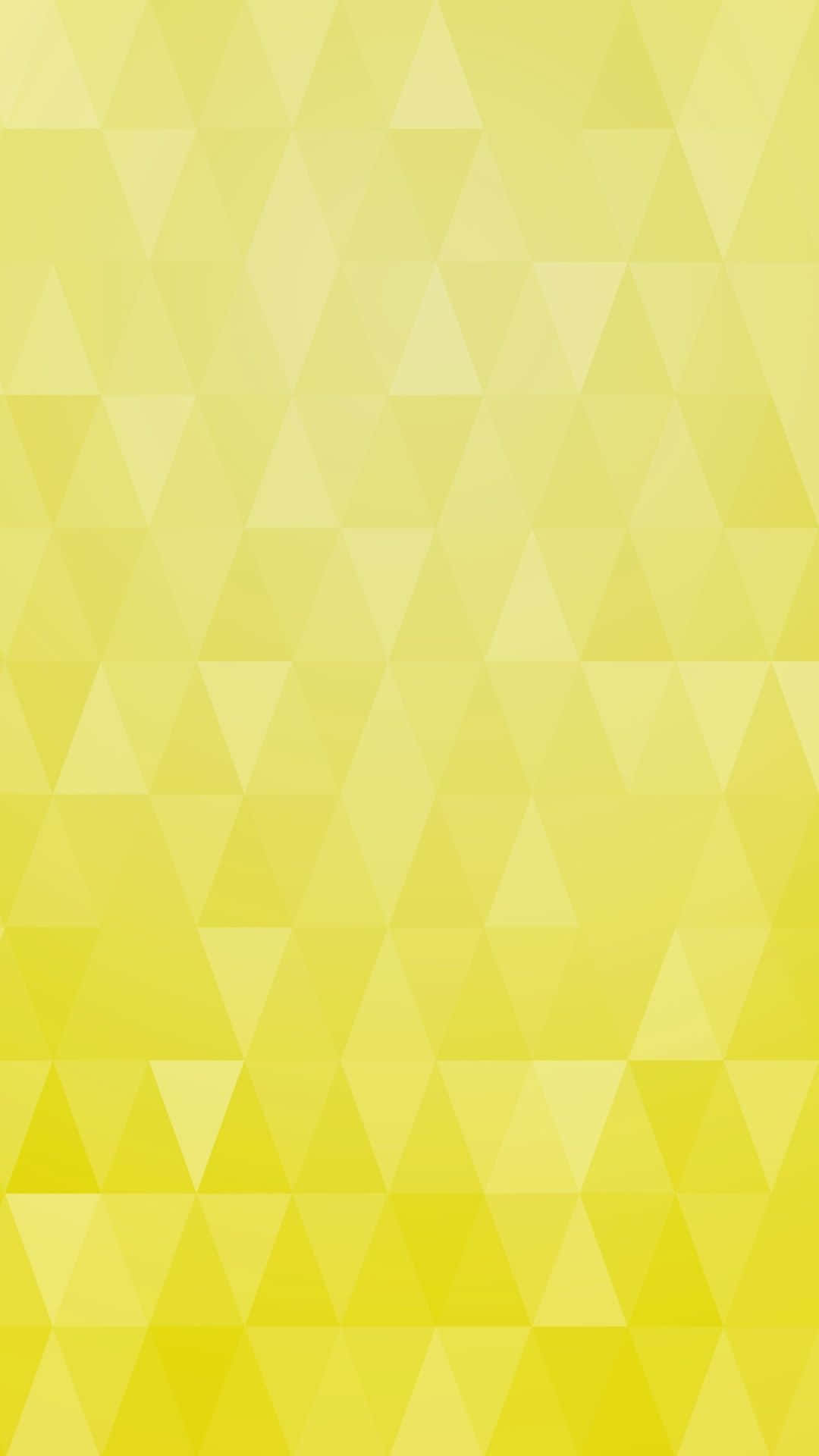 Yellow Pattern 桌布 壁紙 — 黃色三角形的柔和漸層形成無縫幾何圖案，帶有柔和的光線過渡。