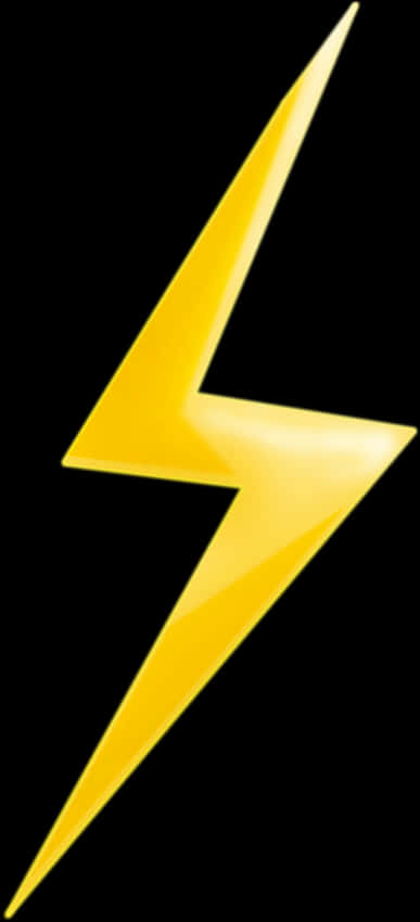 黃色閃電圖案 壁紙