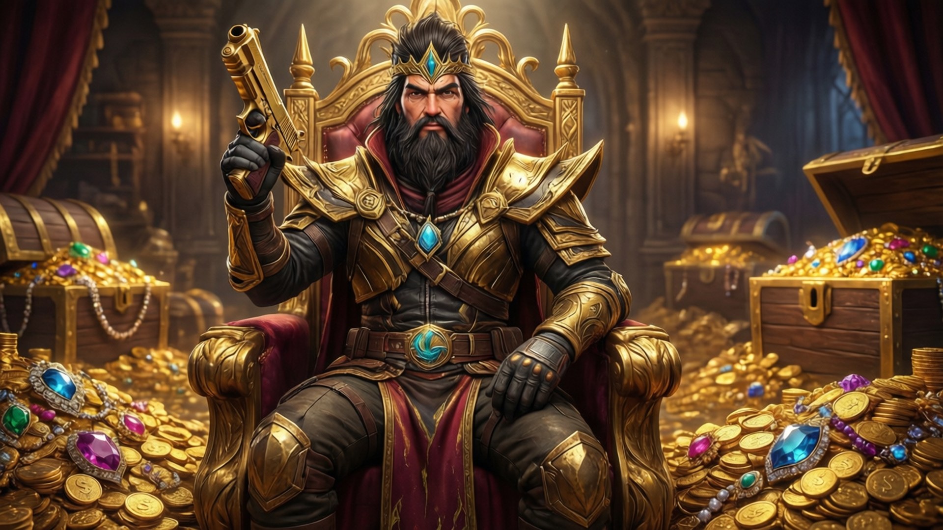 黃金王座之王 壁紙