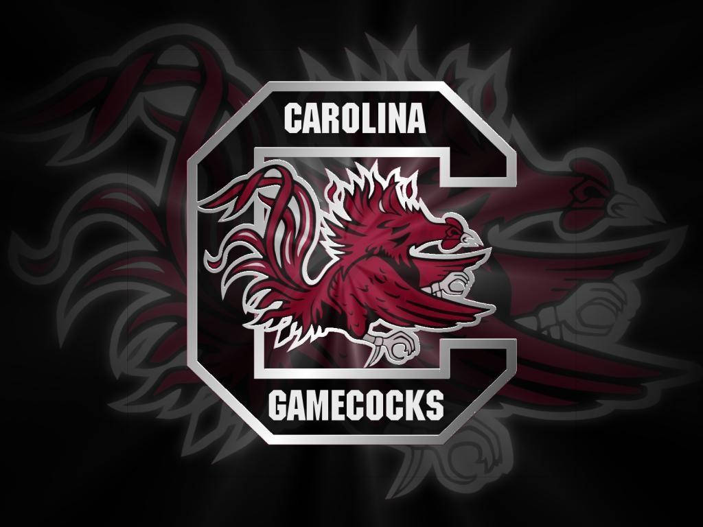 南卡羅來納大學鬥牛犬隊足球隊黑紅色隊徽壁紙