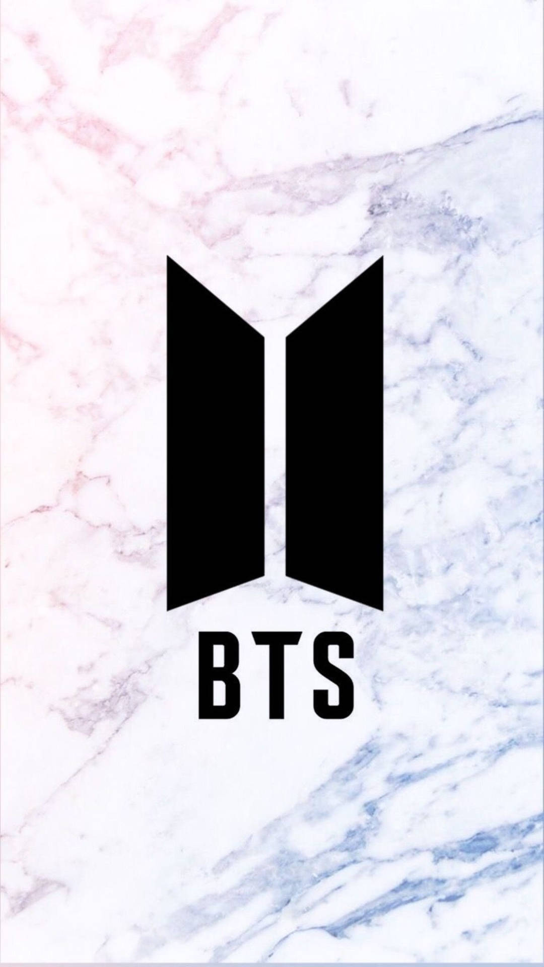 大理石背景上的BTS標誌 — BTS標誌 壁紙