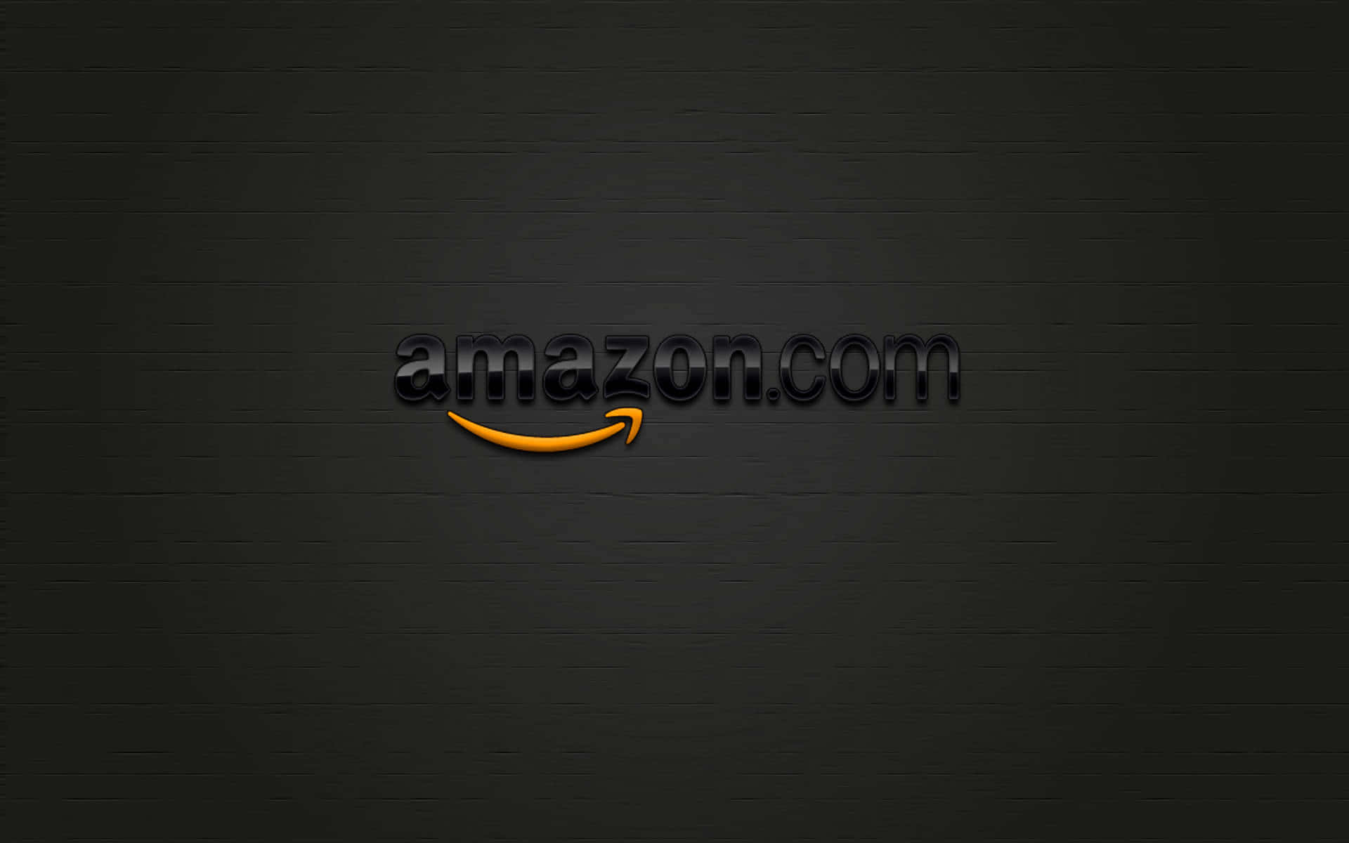 深色磚牆背景上的Amazon.com標誌 — 亞馬遜 GIF 壁紙