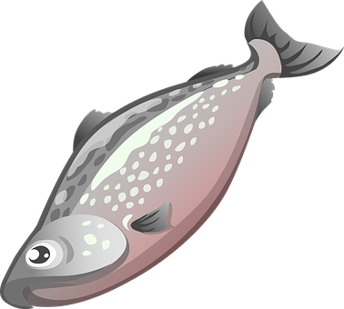 黑色背景上的比目魚插圖 壁紙