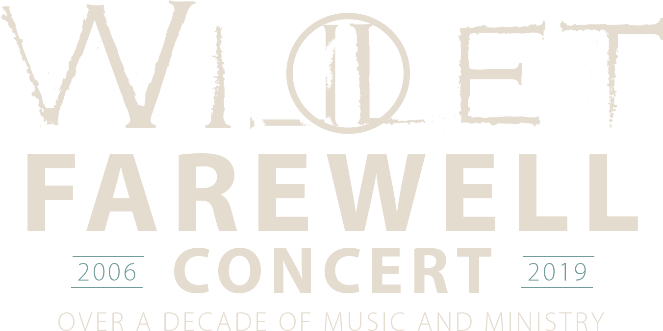Logo Design 桌布 壁紙 — 黑色背景上粗體白色紋理文字宣布2006年至2019年的告別音樂會。