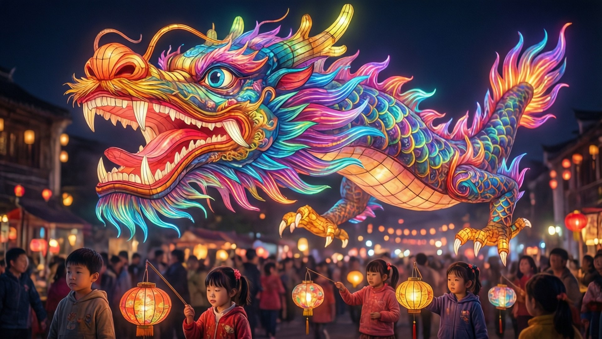 龍燈遊行 壁紙