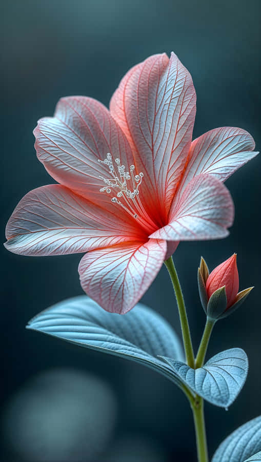 flower,coral,pink,white,gradient,petals,bloom,nature,delicate,closeup