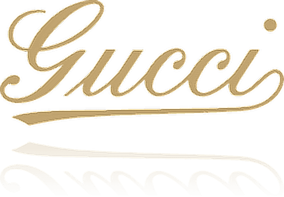 Gucci 標誌金色紋理