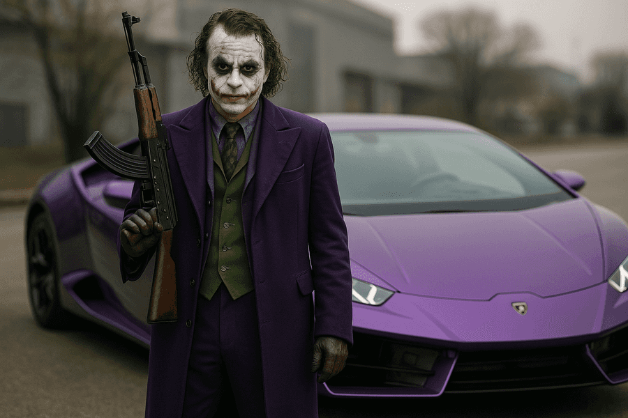 Dc Comics,Joker,Supercar Background,Purple Aesthetic,Dc Comics Pictures,Villain Background,Purple Suit