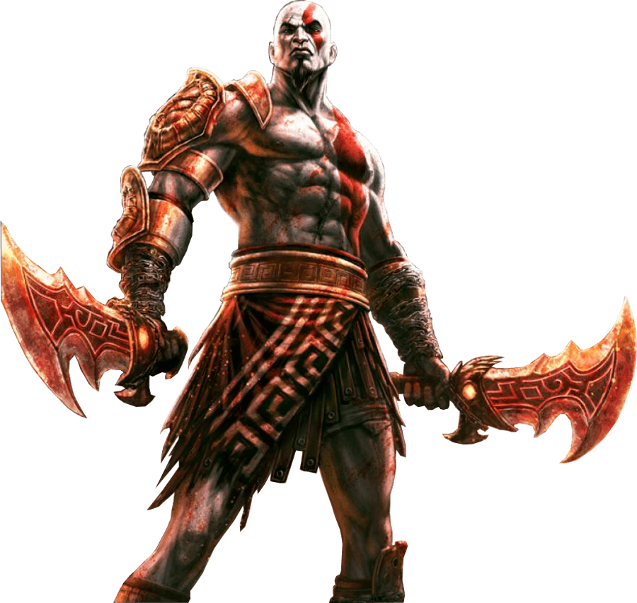 Kratos Godof War Fierce Stance