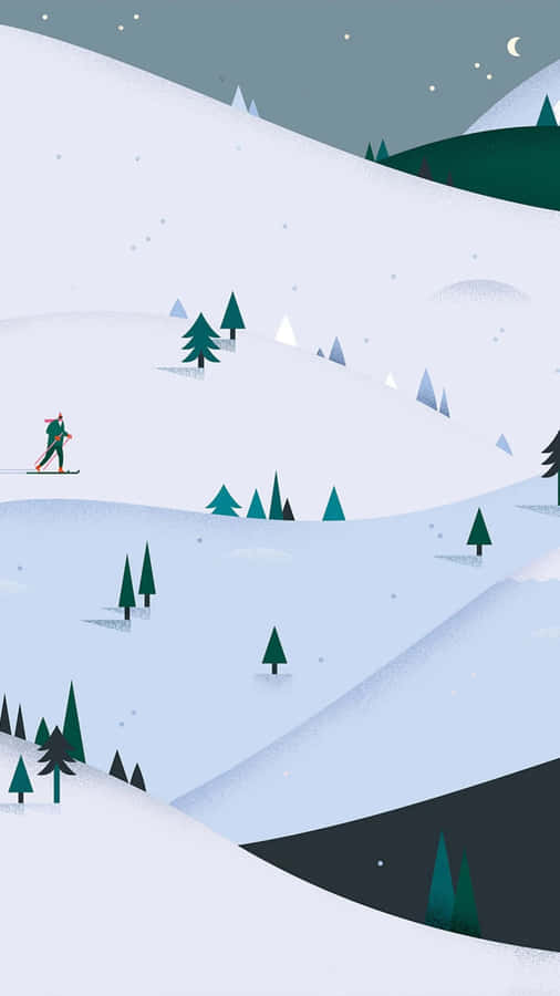 Winter iPhone Background