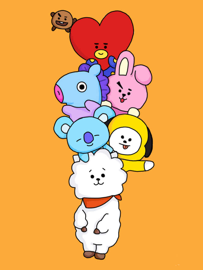 BT21 GIF 桌布