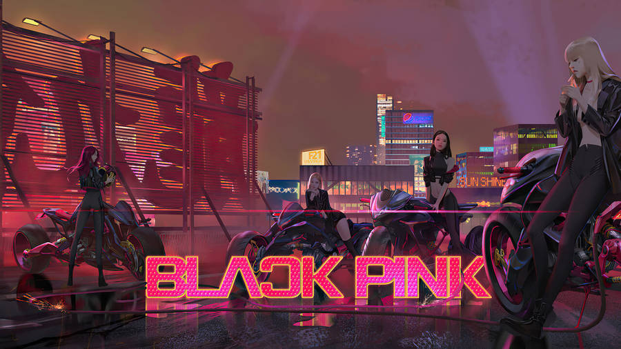 Blackpink 動畫 GIF 桌布