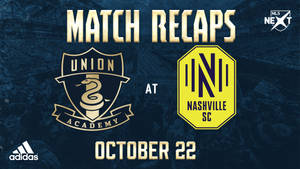 10月22日Union Academy對Nashville SC的足球比賽回顧圖形。 — 運動 壁紙