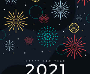 新年背景 — 新年快樂 2020 壁紙
