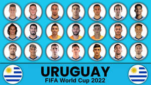 2022年國際足協世界盃烏拉圭國家足球隊球員肖像 — FIFA 世界盃 壁紙