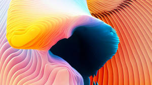 3D蘋果iPhone條紋色塊