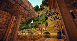 4K Minecraft磚砌房屋
