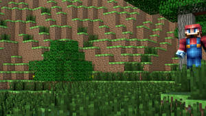 4K Minecraft磚塊山脈