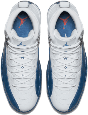 Air Jordan 鞋款頂視圖