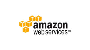 Amazon Web Services 標誌，帶有橙色立方體和白色背景上的黑色文字。 — 亞馬遜 GIF 壁紙