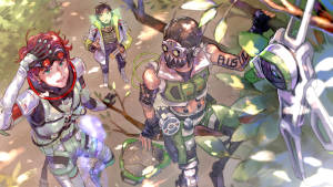 Apex Legends 奧克坦跳躍動畫藝術