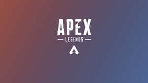 Apex Legends 遊戲標誌位於紅色到藍色漸變背景上。 — Apex 英雄 壁紙