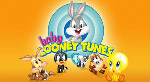 歡樂卡通場景中的 Baby Looney Tunes 角色。 — 西樂薇 壁紙