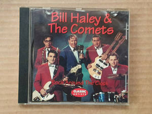 Bill Haley and The Comets 樂團照片在復古CD封面上。 — 專輯封面 壁紙