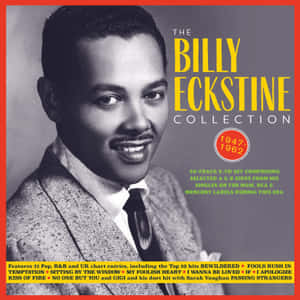 復古專輯封面 featuring Billy Eckstine 穿著西裝微笑，帶有粗體黃色文字。 — 專輯封面 壁紙
