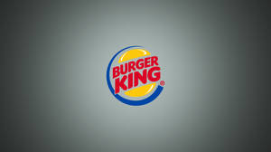 灰色漸變背景上的 Burger King 標誌 — 湖人隊標誌 壁紙
