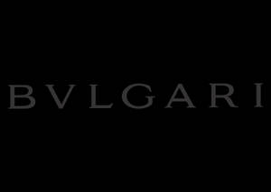 黑色背景上的灰色 BVLGARI 標誌 — BLACKPINK 標誌 壁紙