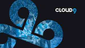 Cloud9 電競團隊在五彩紙屑飛舞中慶祝贏得一場大型錦標賽。 — 遊戲玩家標誌 壁紙