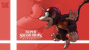 來自 Super Smash Bros Ultimate 遊戲藝術的 Donkey Kong 動作姿勢。 — 迪士尼桌布 壁紙