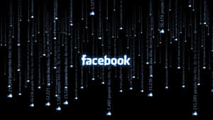 Facebook 標誌帶有顯示讚好數量的下降數位通知。 — 社群媒體 壁紙