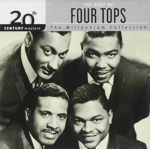 Four Tops 樂隊成員穿著西裝在專輯封面上微笑。 — 專輯封面 壁紙