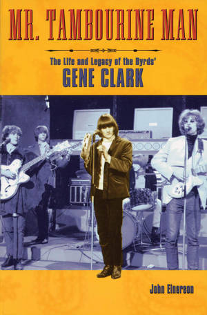 Gene Clark 和 The Byrds 在舞台上用吉他和擴音器現場表演。 — 岩石 壁紙