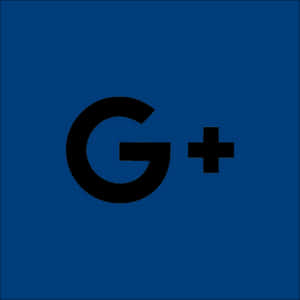 Google Plus 標誌深色背景