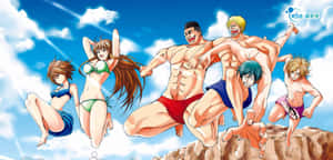 Grand Blue 背景 — 碧蓝之海 壁紙