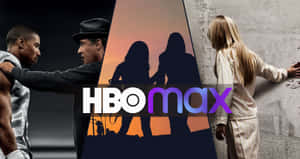 HBO Max 宣傳拼貼， featuring 強烈角色和戲劇性剪影。 — HBO 壁紙