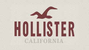 Hollister California 標誌，品牌名稱上方有一隻海鷗。 — Hollister 壁紙