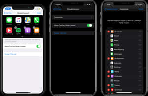 iPhone 12 CarPlay 設定截圖